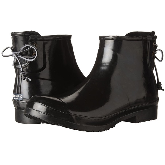 sperry walker turf rain boot yellow